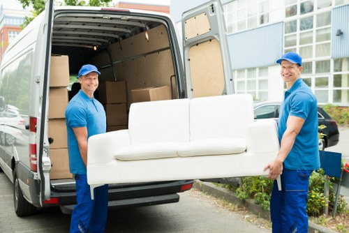 Local removals team helping customers in Hainault with home moving services