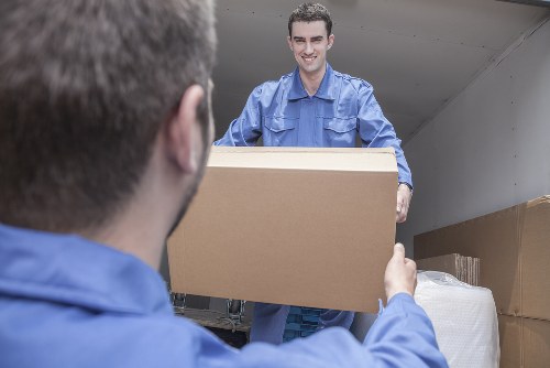 Man with van helping with a local move in Hainault
