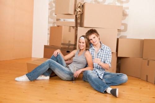 Careful furniture moving service for a residential Hainault property