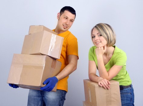 House moving support for families in Hainault