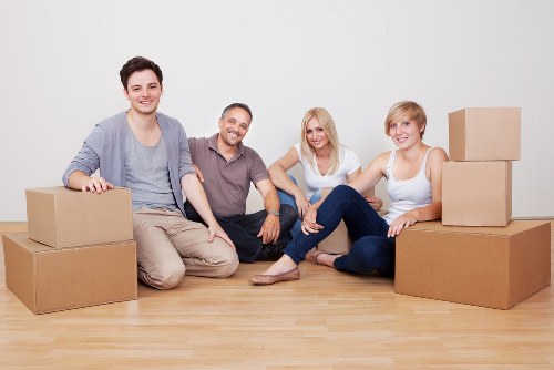 Van transport support for furniture collection in Hainault
